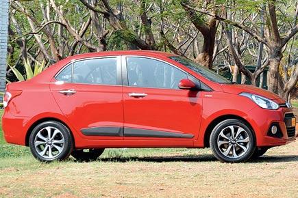 Test driving the Hyundai Xcent
