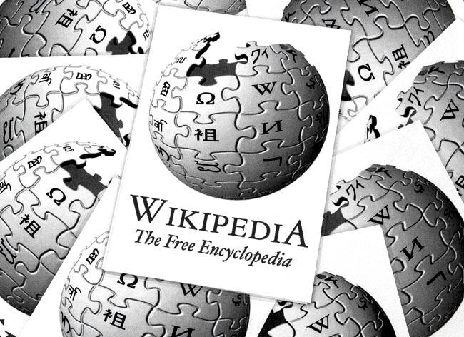 Logos of the Wikipedia in several languages. Imagelibrary/EPA 