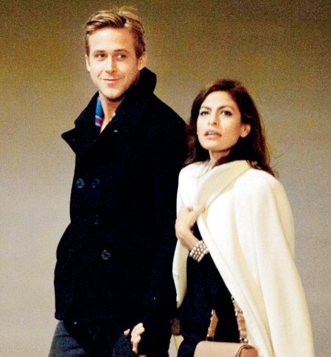 Ryan Gosling and Eva Mendes have been together since 2012. Pic/AFP