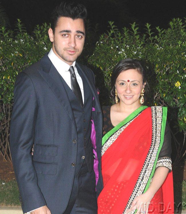 Imran Khan with wife Avantika