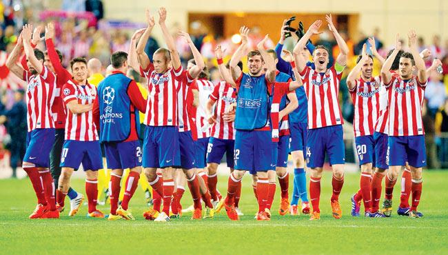 Atletico Madrid players