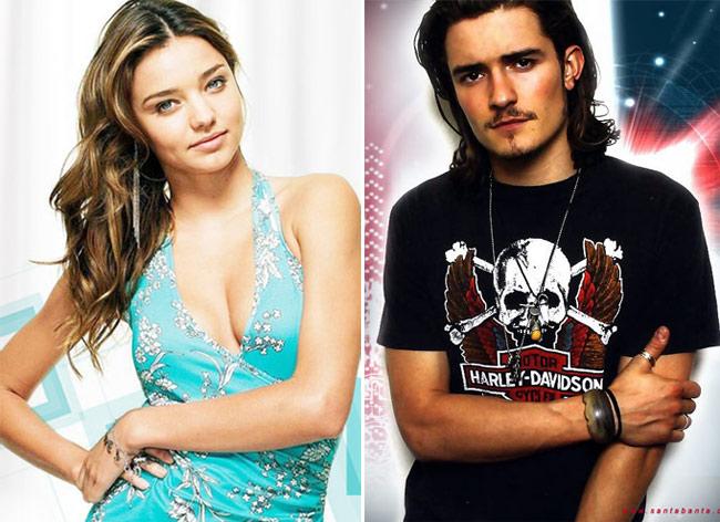 Miranda Kerr and Orlando Bloom