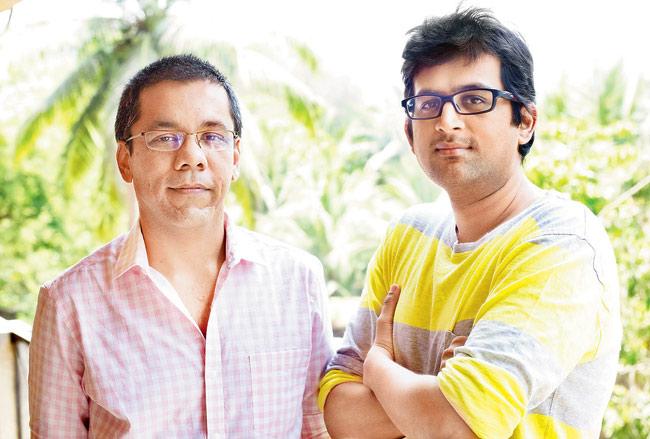 (L-R) Nikhil Mathur and Nikalank Jain, founders, yowoto.com