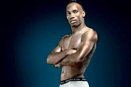 Didier Drogba launches underwear range for charity