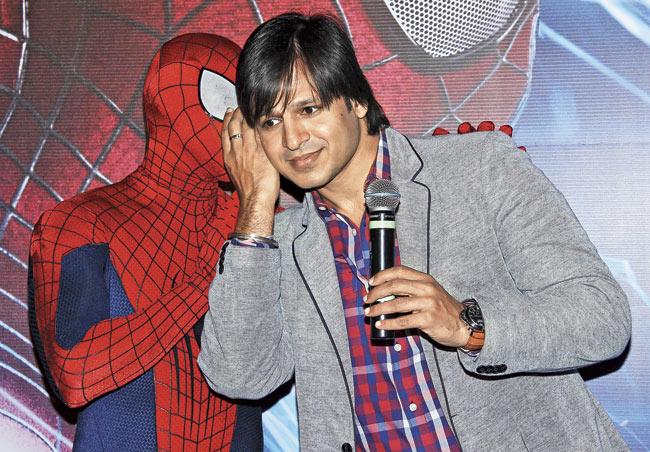Spider-Man with Vivek Oberoi