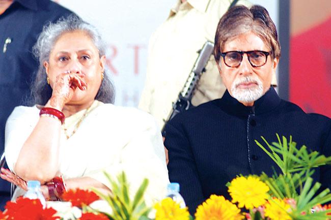 Amitabh Bachchan and wife Jaya Bachchan