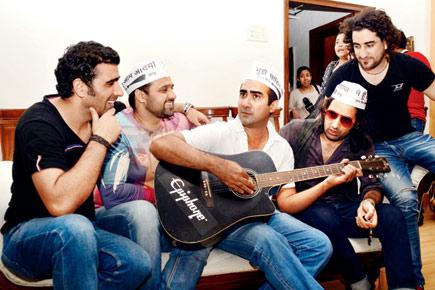 Bollywood celebs campaign for political party