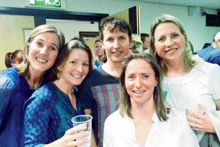 Partying with James Blunt