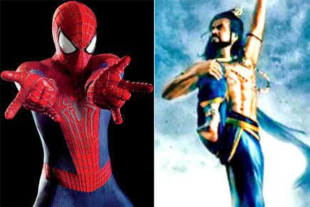 Rajinikanth scared of Spider-Man?