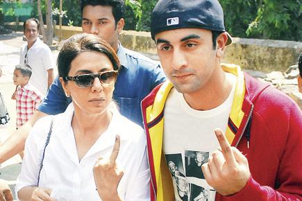 Show me the finger: What were B-Town stars upto on Election Day?