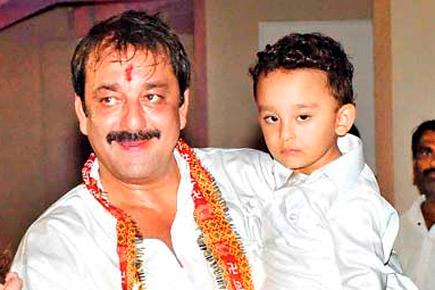 Sanjay Dutt's three year old son to make his acting debut