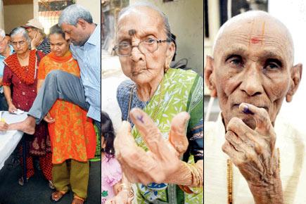 Elections 2014: Braving all odds, these Mumbai heroes went out to vote