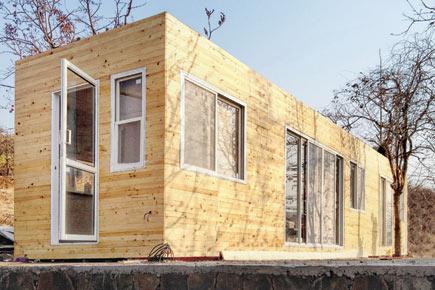 Pune woman makes studio apartment from a shipping container