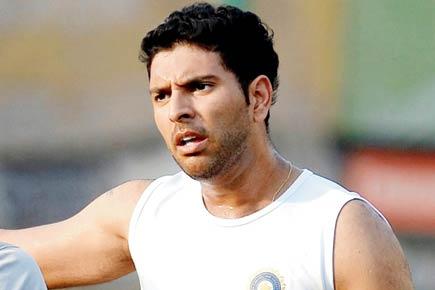 Injured Yuvraj rested from India's practice session