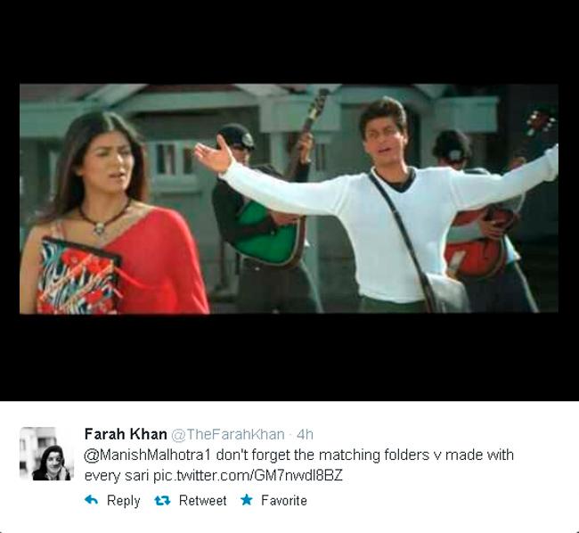 Sushmita Sen and Shah Rukh Khan in 