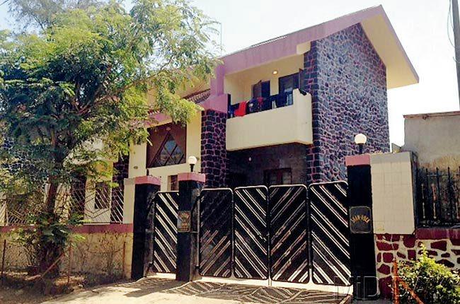 The bungalow where the party was held. Pics/Mohan Patil