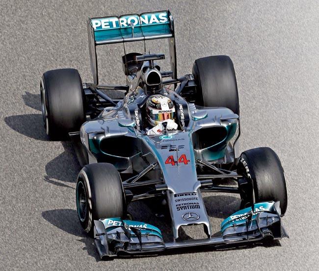 Mercedes driver Nico Roseberg during the Bahrain GP weekend. Pic/Imagelibrary/EPA