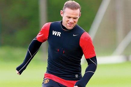 CL: Wayne Rooney trains to face FC Bayern Munich
