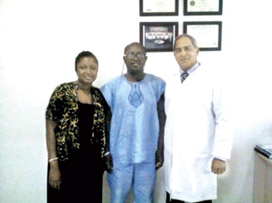 In March, Adeyemo Babajide and his wife came to India and they found out that he was suffering from the heart defect