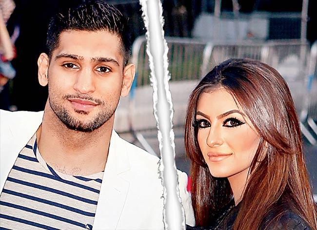 Boxer Amir Khan and wife Faryal Makhdoom