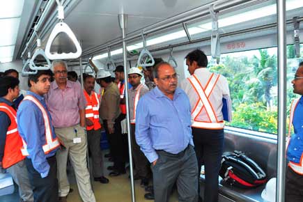 Commissioner of Metro Rail Safety starts final inspection of Mumbai Metro