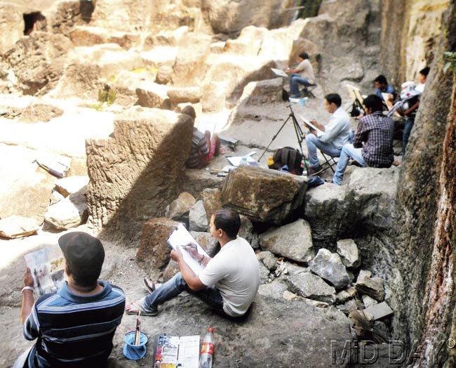 The Sanskar Bharti group gives life to landscape