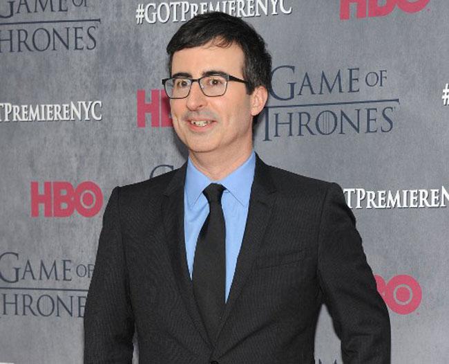 British comic John Oliver