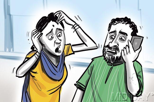 Sunita tells her husband, Sagar, and the distraught couple reports the matter to the police