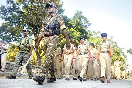 Mumbai Elections: Cops guard polling booths, but can't vote themselves