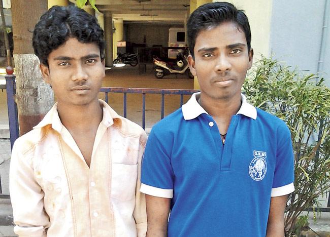 Raja (right) now hopes to get a job to help support his brother. Both brothers want to complete their education