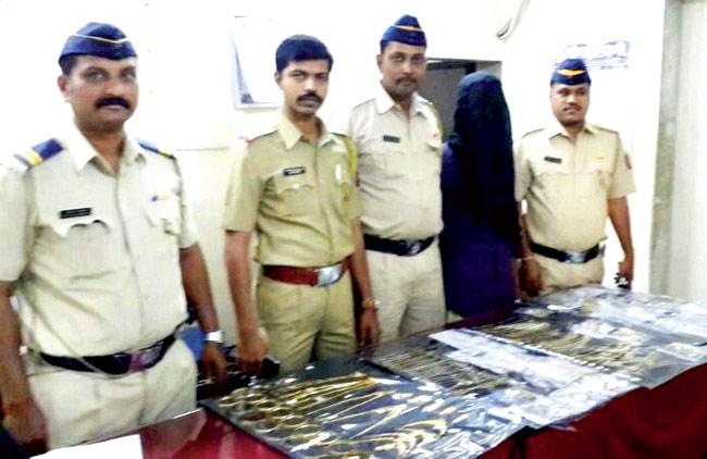 Police laid the trap and caught Ravi Vaishnav from Rajasthan, where he was hiding with the booty