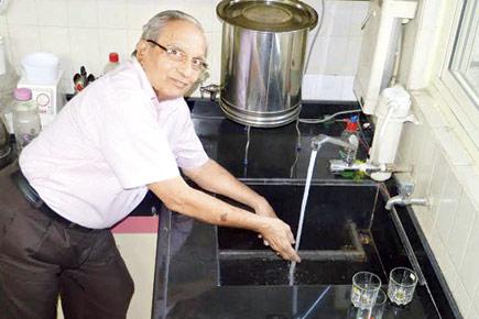 Dombivli man creates system to recycle water at home