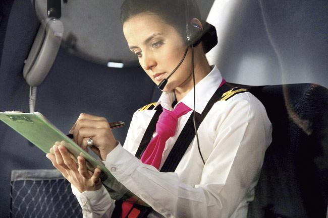 Tulip Joshi plays a pilot in the show, Airline