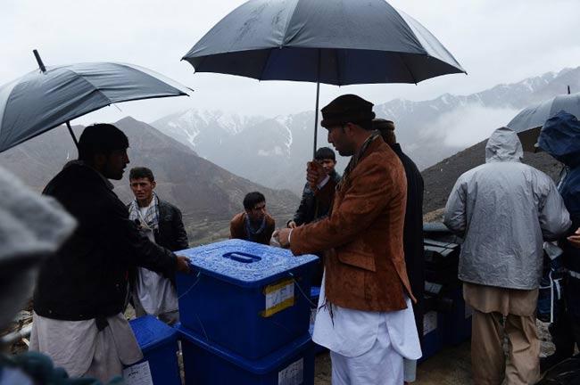 Afghan voting
