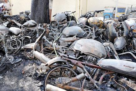 '50 percent police stations are fire hazards'