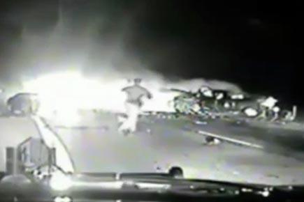 Heartstopping dashcam footage of deadly head-on crash