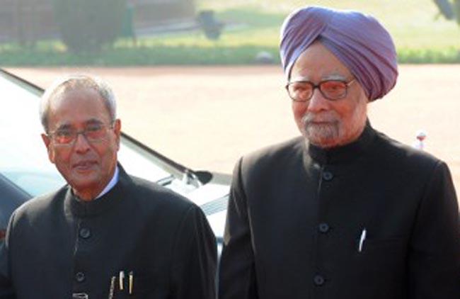 Manmohan Singh Pranab Mukherjee