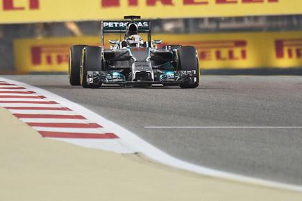 Formula One: Hamilton tops Bahrain practice times