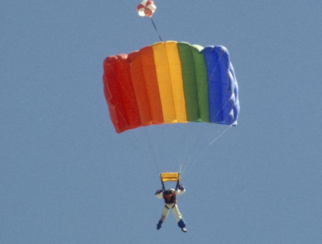 Skydiving representational pic