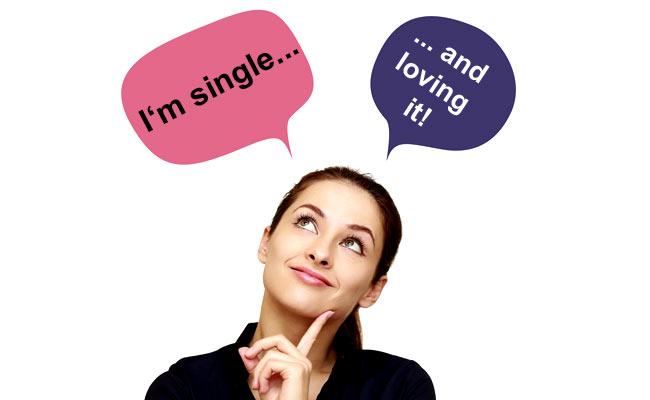 Being single, relationships