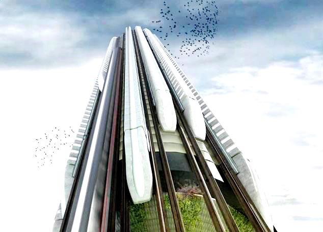 Hyper Speed Vertical Train Hub