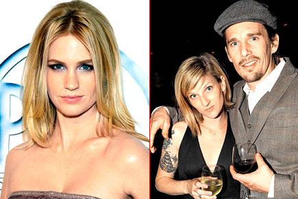 Is Ethan Hawke cheating on wife with January Jones?