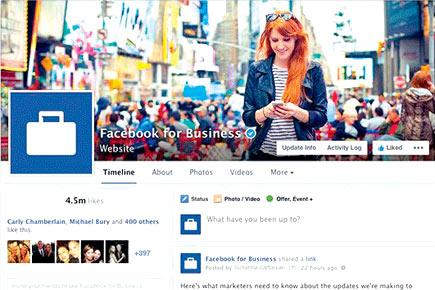 New streamlined look for Facebook pages