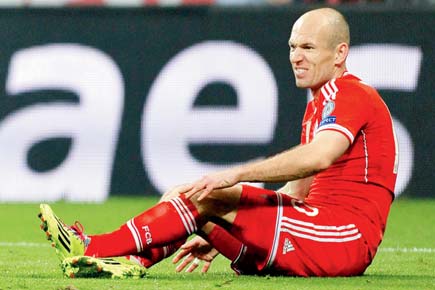 Robben, Wenger in another war of words