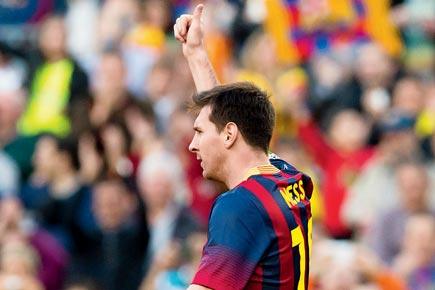 Lionel Messi becomes Barcelona's all-time top goalscorer