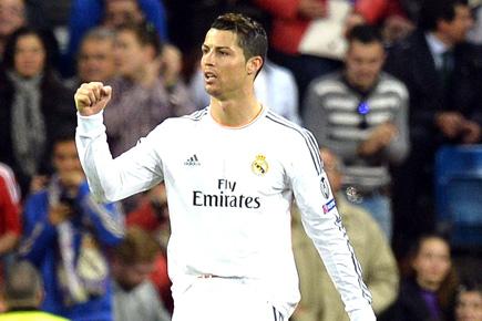 Champions League: Ronaldo double seals Madrid's place in last eight