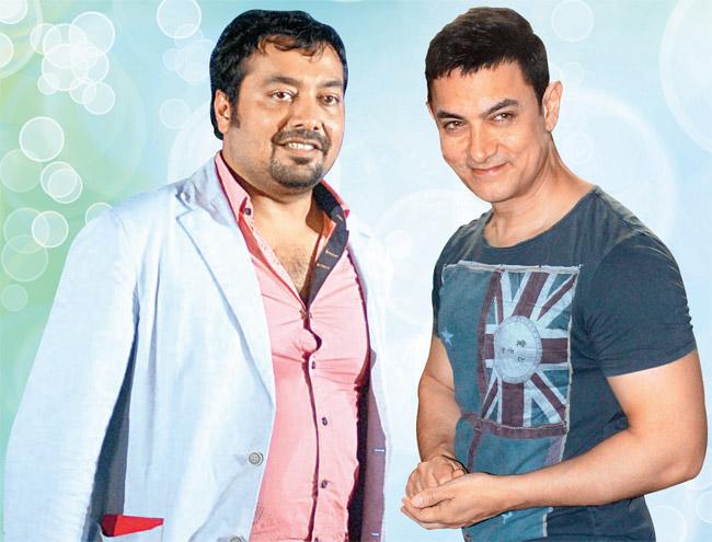 Anurag Kashyap and Aamir Khan