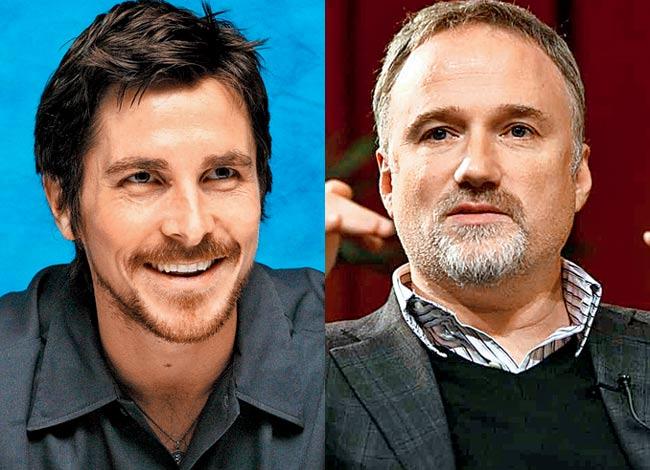 Christian Bale and David Fincher have never worked together before while Ashton Kutcher essayed Steve Jobs in a biopic titled Jobs (2013) which received lukewarm response. Pic/Getty Images