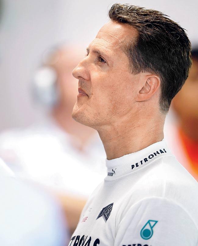 Michael Schumacher. Pic/Getty Images
