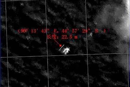 Hunt for missing Malaysian Airlines plane: Chinese satellite spots object in sea
